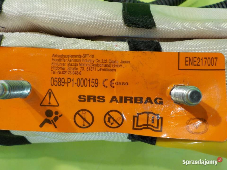 MAZDA 6 GJ III 22 D 14r AIRBAG poduszka fotela Poduszki powietrzne Suków