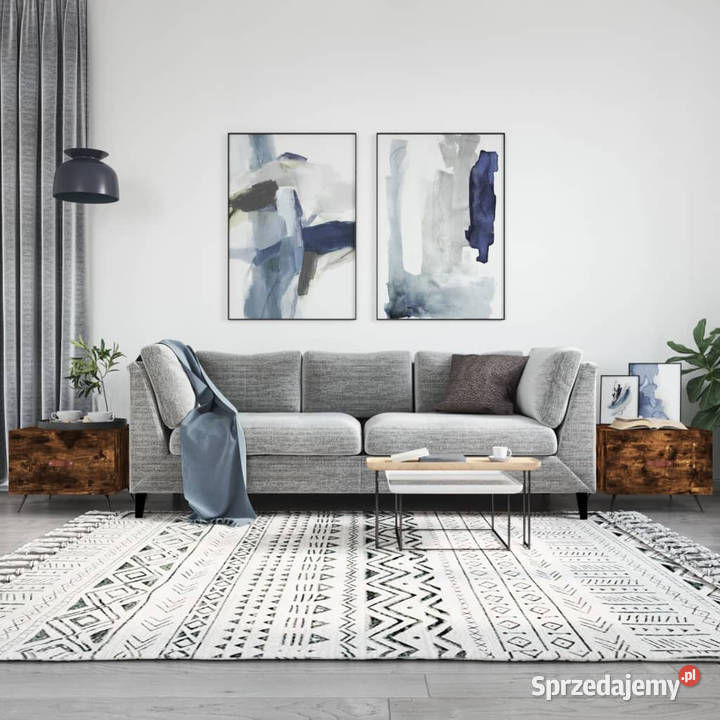 Stoliki kawowe 2 przydymiony dąb 50x50x40 Warszawa sprzedam