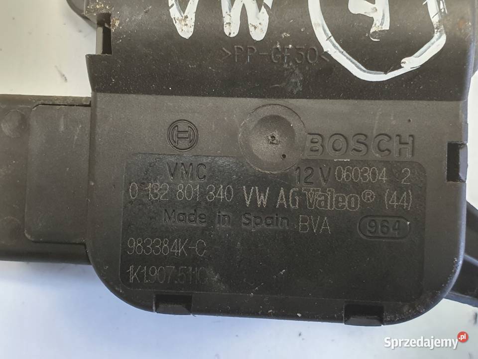 Vw GOLF V SILNICZEK NAGRZEWNICY moduł 1K1907511Q lubelskie Chełm