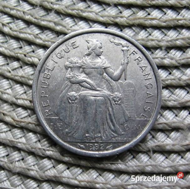 Nowa Kaledonia 2 Franki 1982r wielkopolskie
