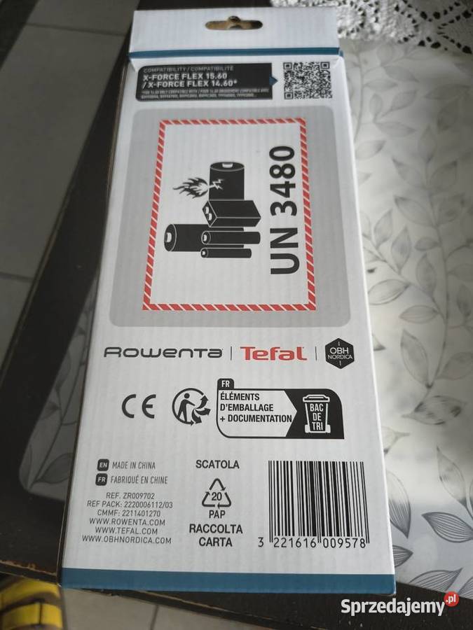 Bateria Rowenta Tefal 324V sprzedam sprzedam