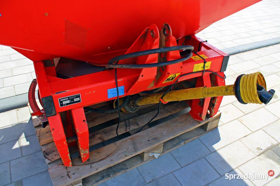 Rozsiewacz nawozów RAUCH MDS 921 MultiDiscSystem łódzkie Gorzkowice