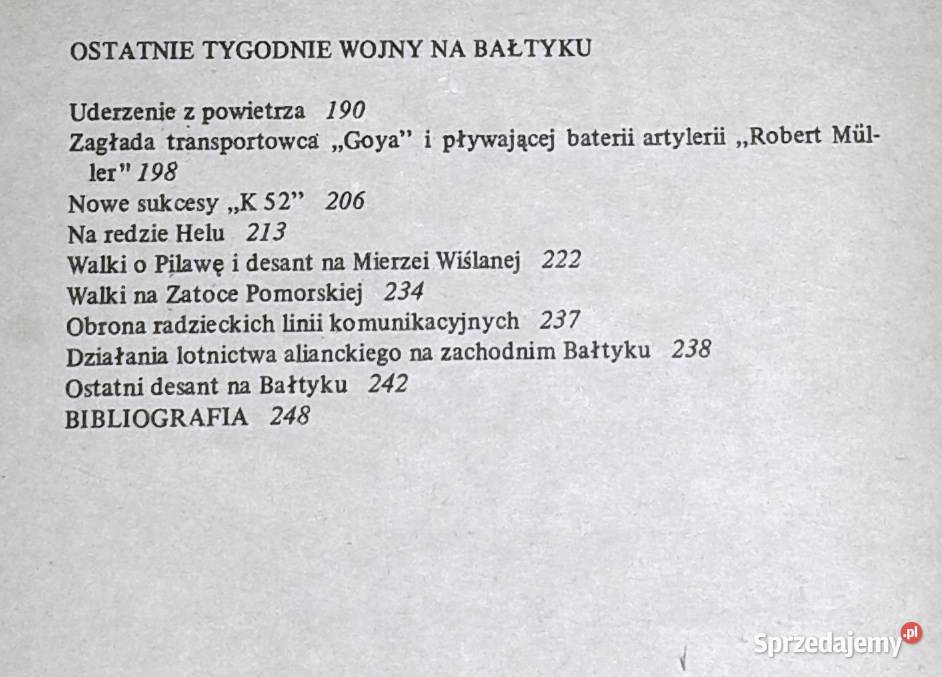 Bałtyk w ogniu Edmund Kosiarz Chełm sprzedam