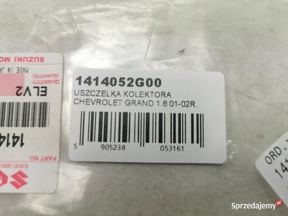 USZCZELKA KOLEKTORA SUZUKI GRAND VITARA 20 HDi