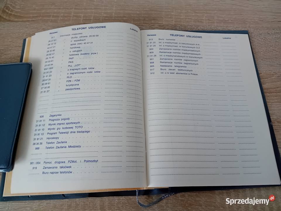 Kalendarz książkowy 1989 sprzedam