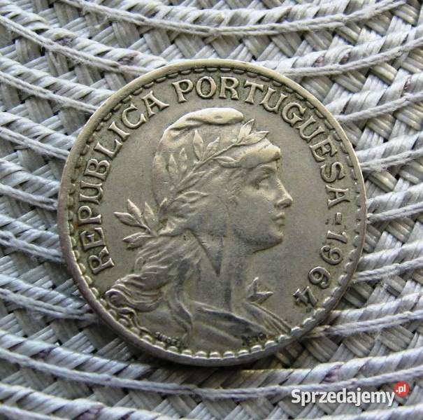 Portugalia 1 Escudo 1964r Kolekcje wielkopolskie Kalisz