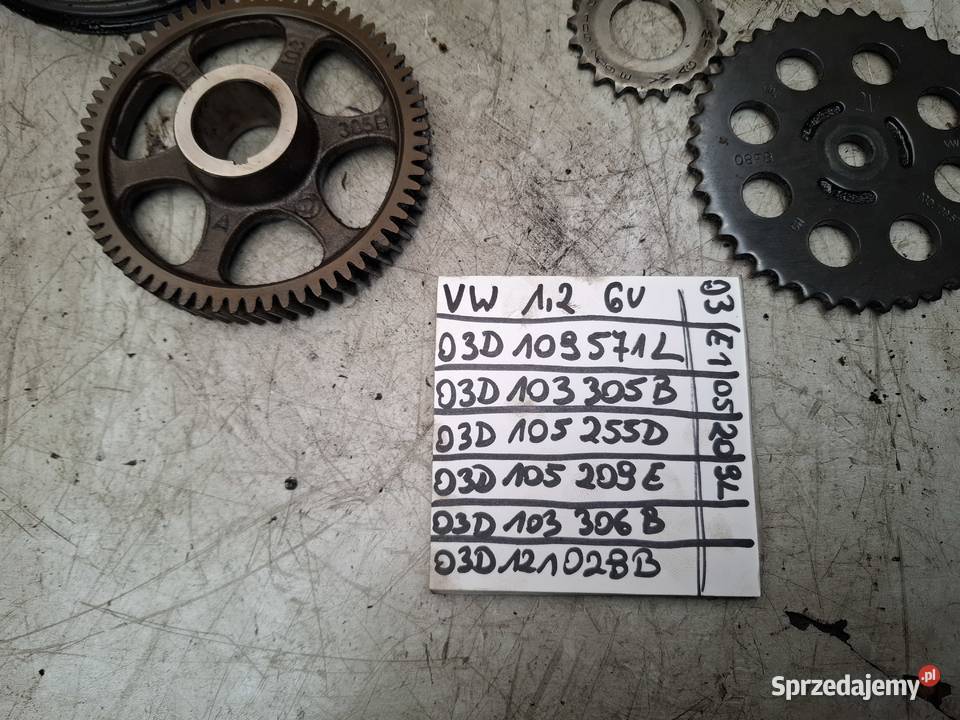 VW SEAT SKODA 12 AWY BMD koło rozrządu pasowe