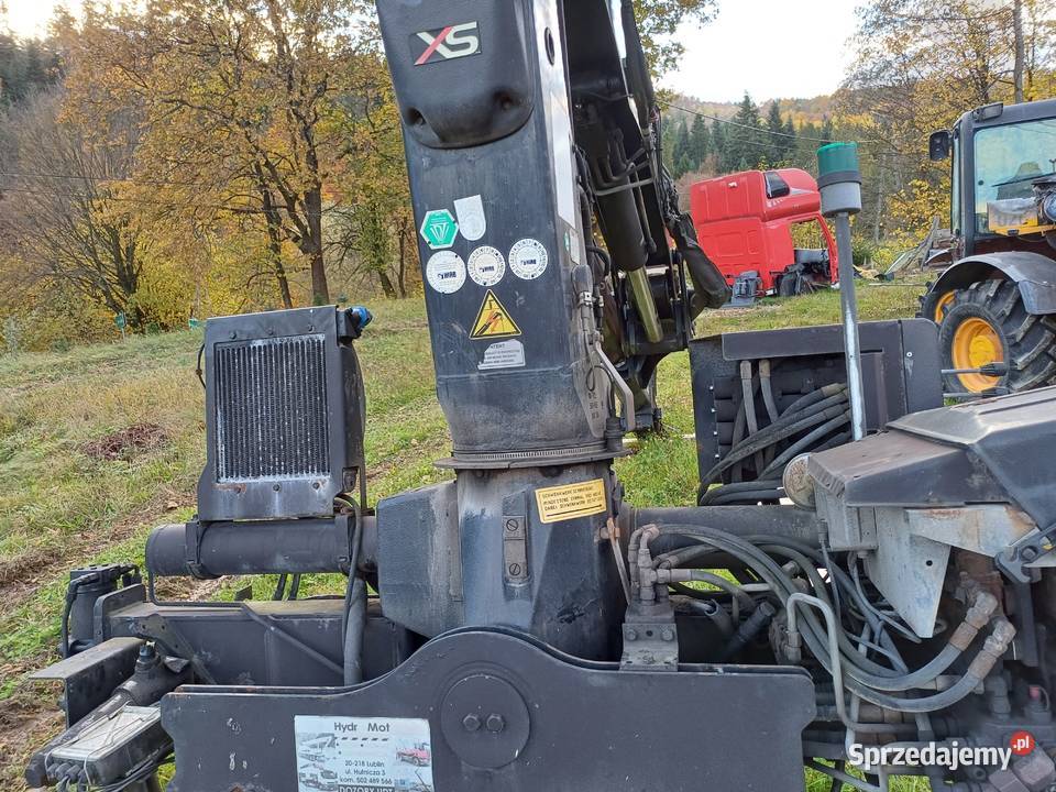 Dzwig hds Hiab 144k sterowany radiowo komplet z Motoryzacja Zakliczyn