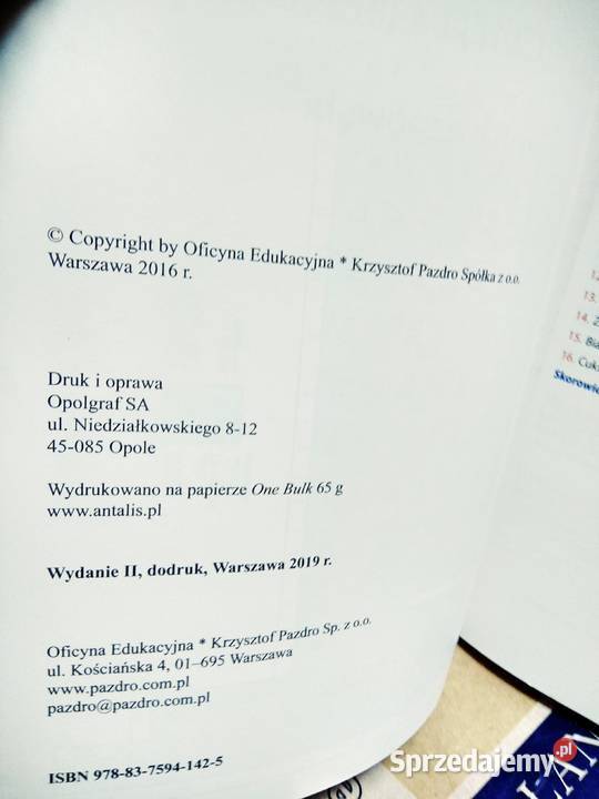 Vademecum maturalne pazdro chemia nowe Warszawa