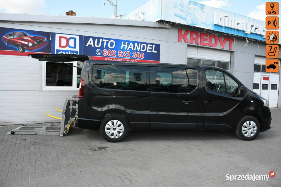Renault Trafic 16dCi 7osób Winda Do przewozu lubelskie Hrubieszów
