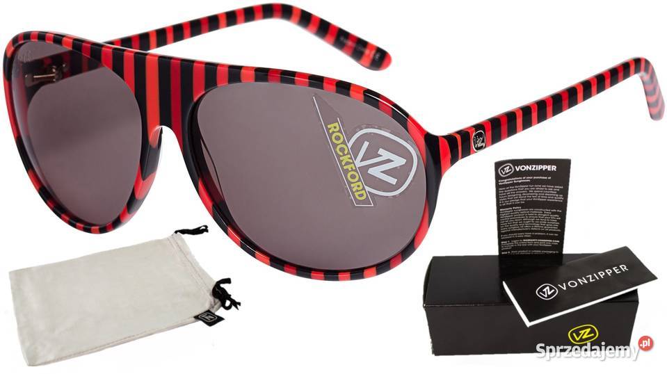 Okulary przeciwsłoneczne Włoskie Von Zipper Filtr UV-400 kat. 2  Dąbrowa Górnicza sprzedam