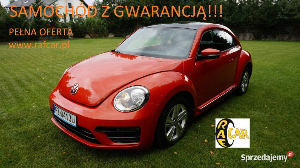 Volkswagen Beetle Super stan Automat Gwarancja Zarejestrowany w Polsce Zielona Góra