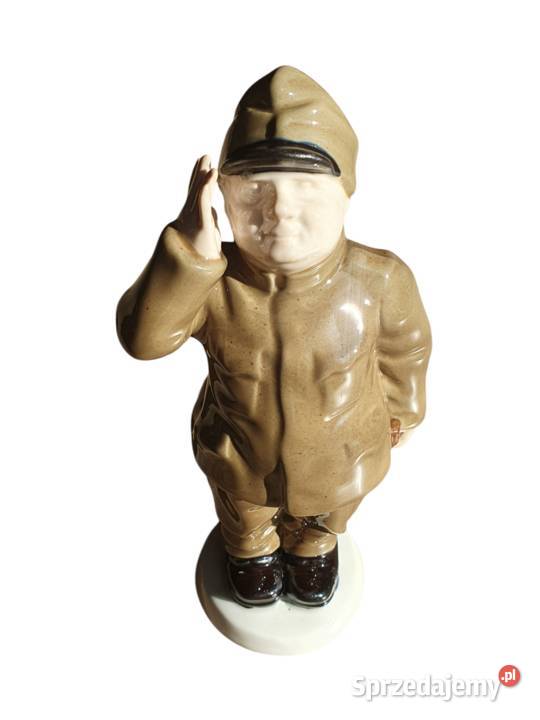 Stara porcelanowa figurka dobrego wojaka Szwejka Cieszyn sprzedam