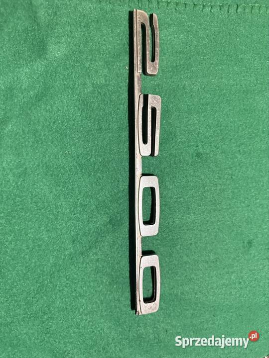 Emblemat aluminiowy BMW e3 2500 Emblematy Mszana