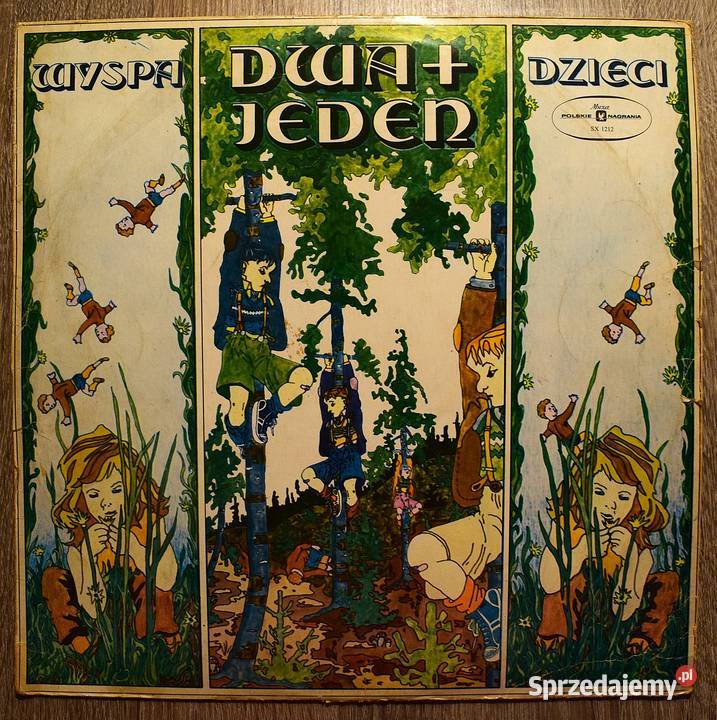 Wyspa Dzieci Dwa plus Jeden 21 wydanie I z roku Płyty i kasety kujawsko-pomorskie Chełmno