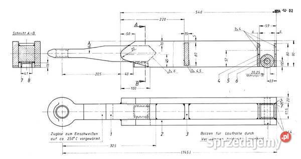 Ucho zaczepu BPW 1030650550 Kamionna sprzedam