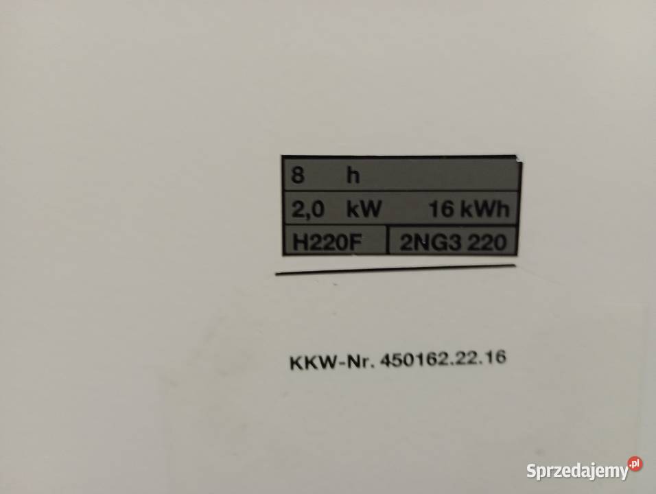 Piec akumulacyjny VFM30 3kW H330F VFM20 2kW lubuskie Gorzów Wielkopolski