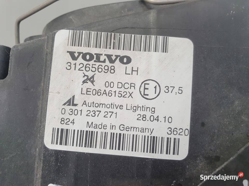 Volvo S40 II V50 LIFT XENON PRZEDNIA LAMPA LEWA