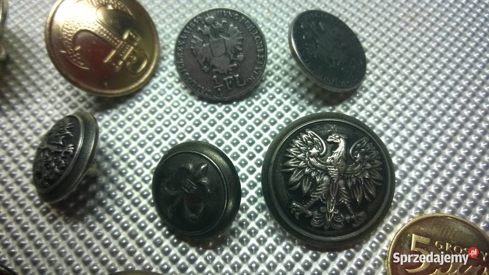 guziki zestaw 11 sztuk Warszawa