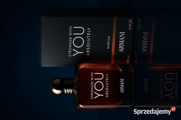 EMPORIO ARMANI STRONGER WITH YOU ABSOLUTELY NOWY Perfumy i wody Kosmetyki i perfumy Ostrów Mazowiecka sprzedam