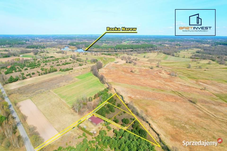 Twoja działka Narwią MPZP Cisza i natura Stary Lubiel