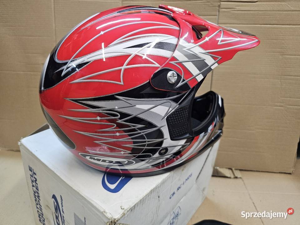 Kask motocyklowy cross enduro MDS RC4 Kaski Jelenia Góra