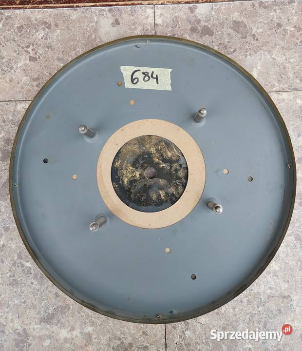 684 Tarcza starego zegara podłogowego stojącego