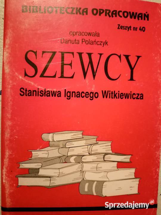 Szewcy analiza lektury szkolne księgarnia Praga Warszawa