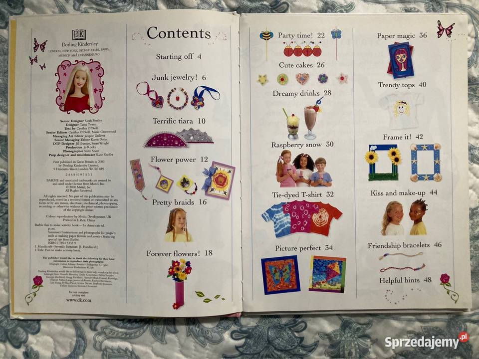 Barbie Activity Book Pozostałe Warszawa