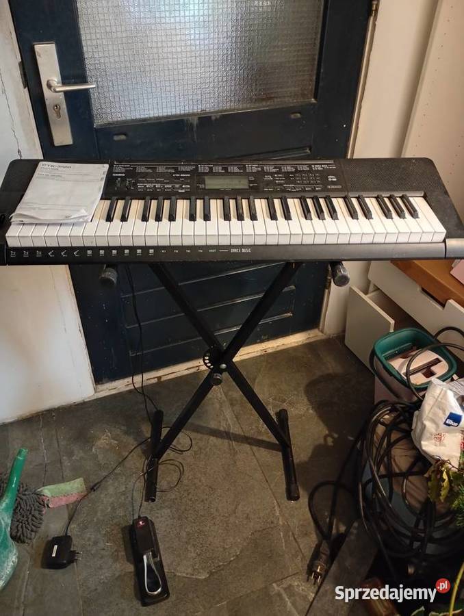Pianino elektryczne casio CRT3500 mazowieckie Jędrzejów Nowy