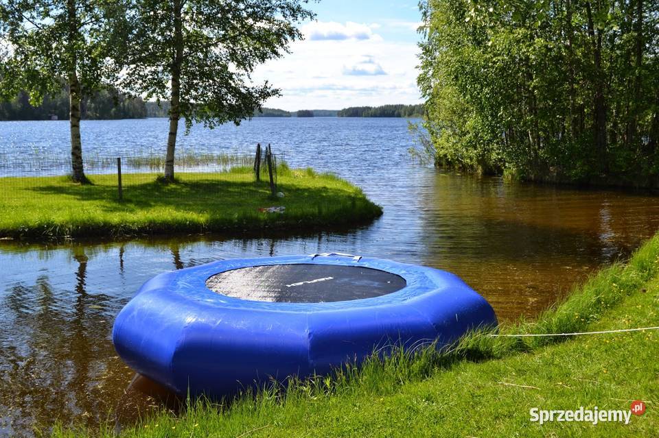 Trampolina średnica 5 metrów średnicy na jezioro Częstochowa