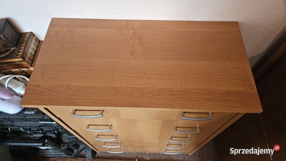 Komoda wysuwane szuflady szer70 wys103 38cm zachodniopomorskie Szczecin