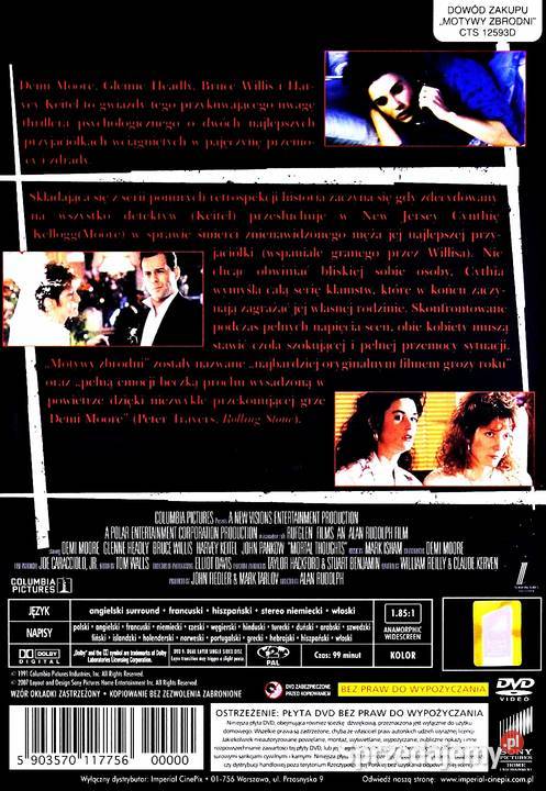 MOTYWY ZBRODNI DEMI MOORE Kalisz sprzedam