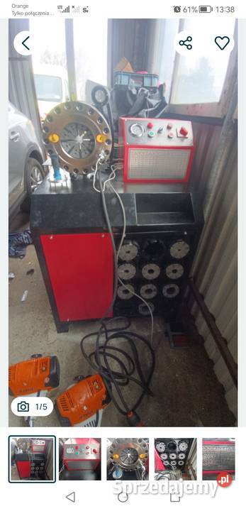 Zakuwarka do węży hydraulicznych Boby-Księże sprzedam