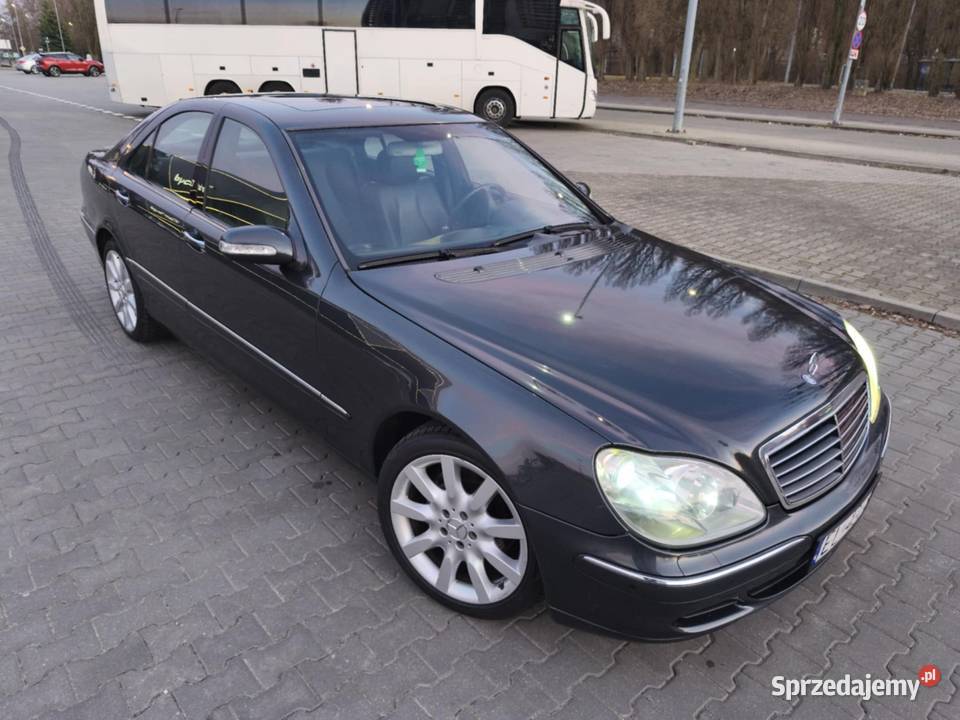 Mercedes S klasa 37 Benzyna LPG 2003 Zamiana Bydgoszcz