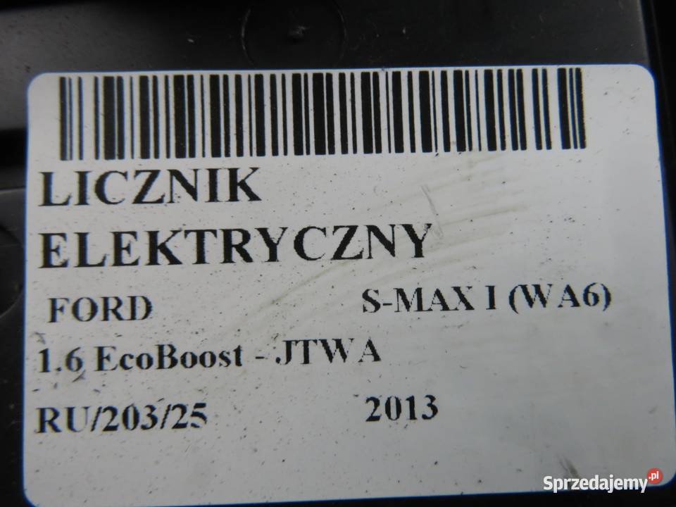 LICZNIK FORD S I 16 EcoBoost CS7T10849TE