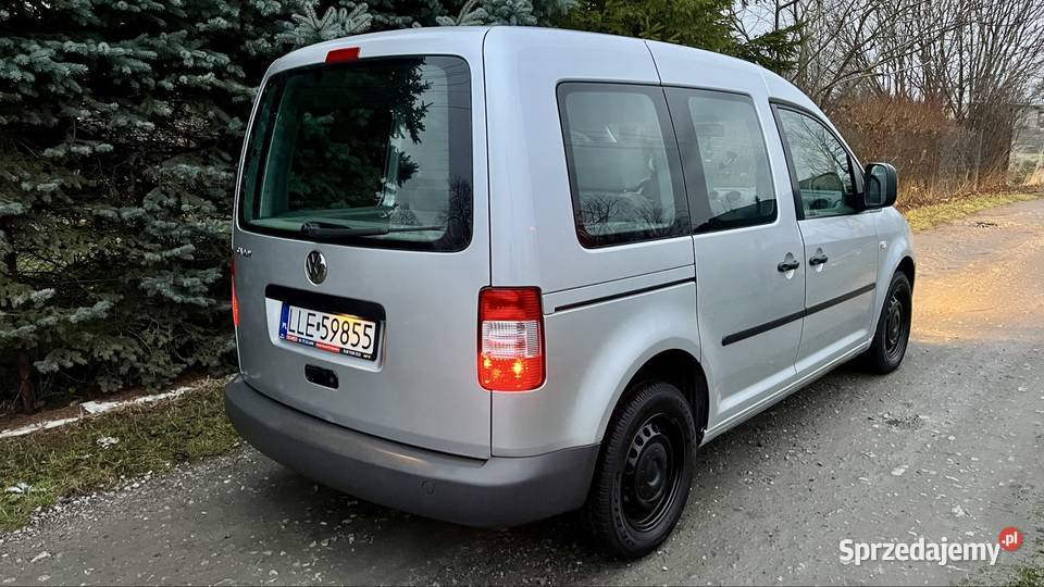VW Caddy 19 TDI 2010r EURO 5 Klima 5 Osób Stan 4/5 Milejów-Osada