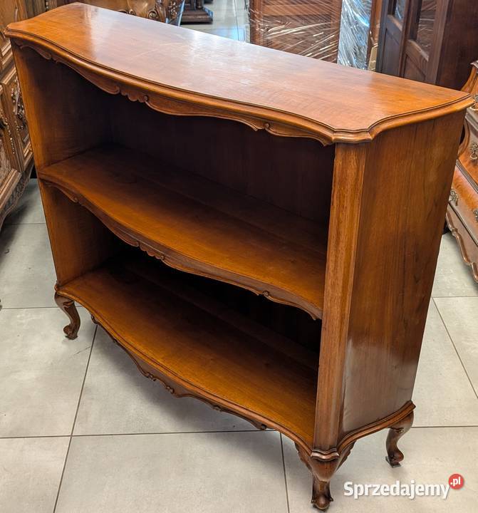 Włoska szafkaregałwitryna orzechsklep Dąbrowa śląskie Dąbrowa Górnicza