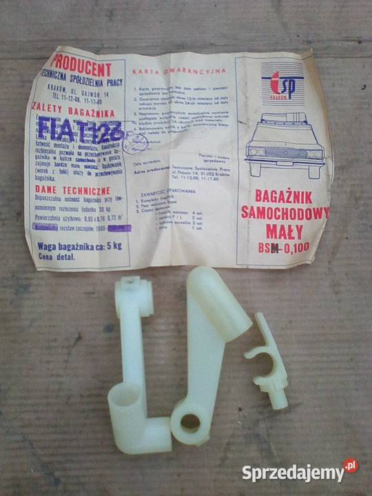 fiat 126 p czesci tloki gaznik bagaznik radio osobowe Fabianki