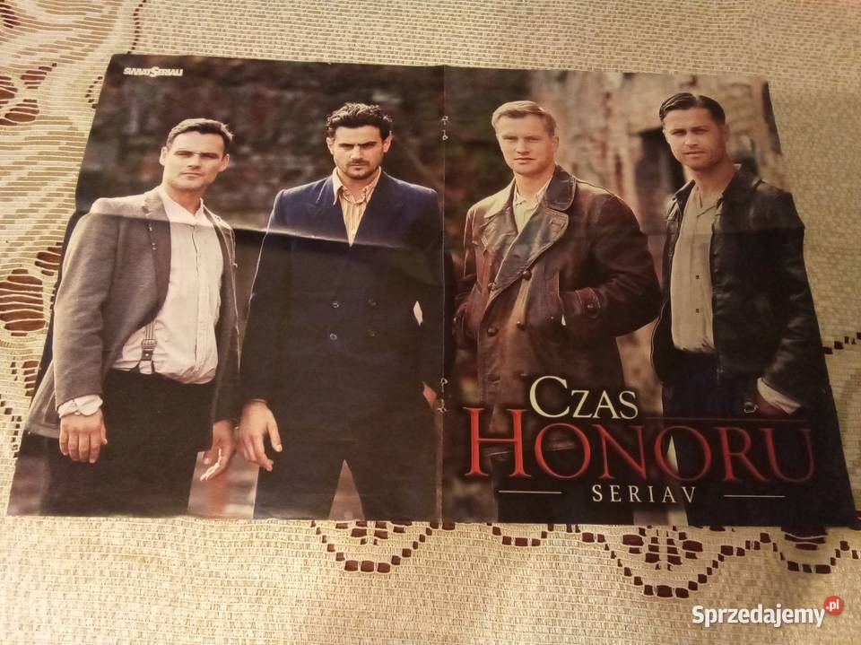 Plakat czas honoru i lekarze Warszawa