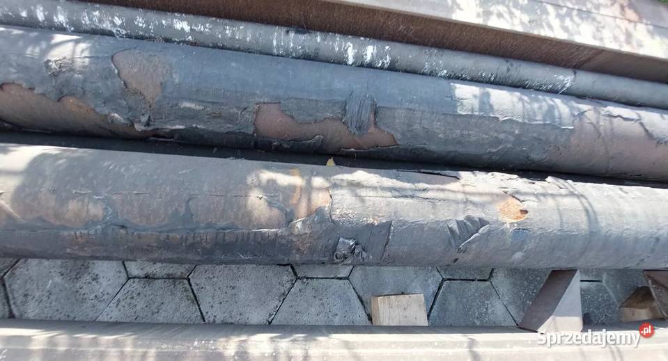 Rury stalowe walcowane 33 z izolacją zewn 200mb Ciężkowice