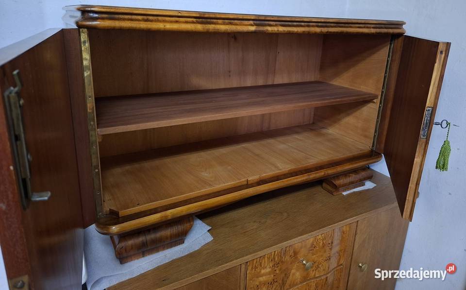 Szafka renowacji fornir orzechowy politura w Mirsk sprzedam