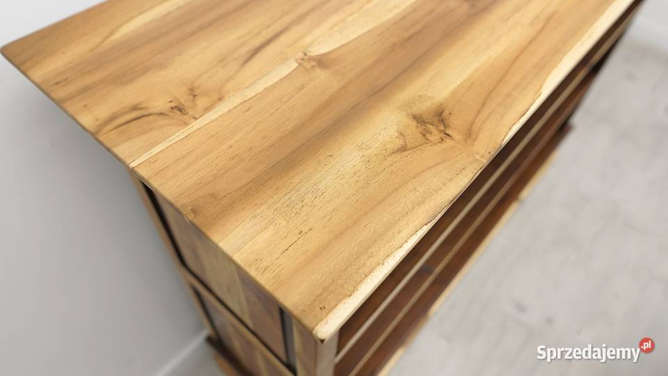 Stylowy regał z litego drewna w stylu wielkopolskie Jerka