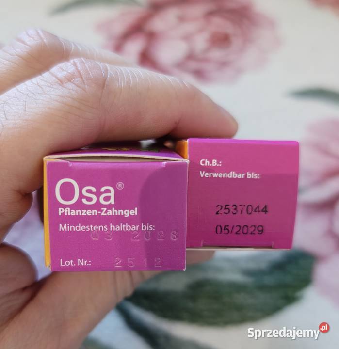 Zestaw na bolesne ząbkowanie żel OSA granulki Szczecin