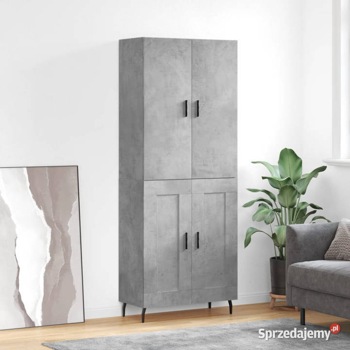Witrynka szarość betonu 695x34x180 materiał Warszawa sprzedam