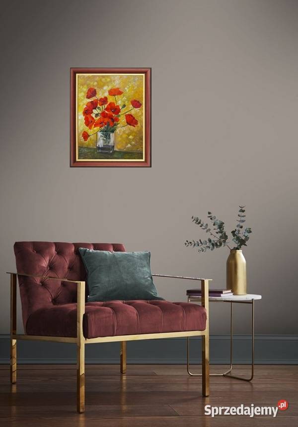 Obraz olejny Maki lubelskie Lublin