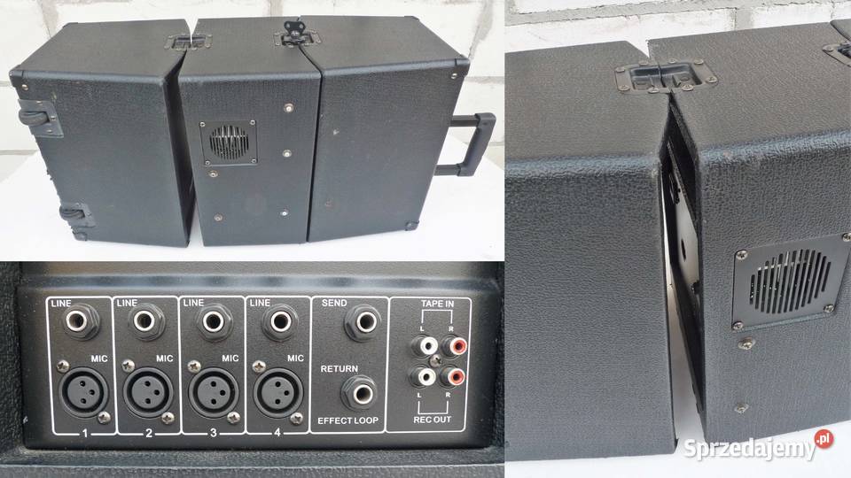 System estradowy Skaytec PA100 USB mikser 2x300W wielkopolskie Godziesze Wielkie sprzedam