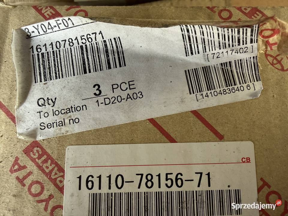 Pompa wody toyota 161107815671 podkarpackie Stalowa Wola