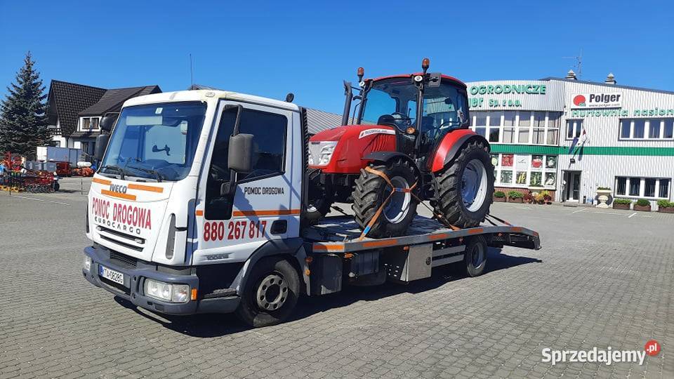 Transport maszyn rolniczych budowlanych traktory Transport specjalistyczny Jodłowa