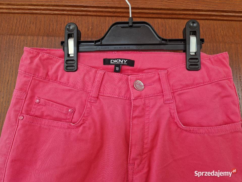 Spodnie różowe DKNY dziewczynki 10 lat rozmiar dziewczynka Bibice sprzedam